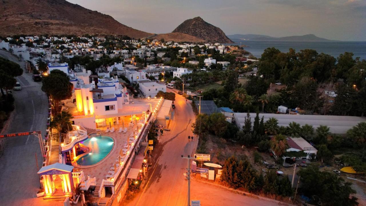 Aspat Hotel Bodrum - Beach&Restaurant Eksteriør bilde
